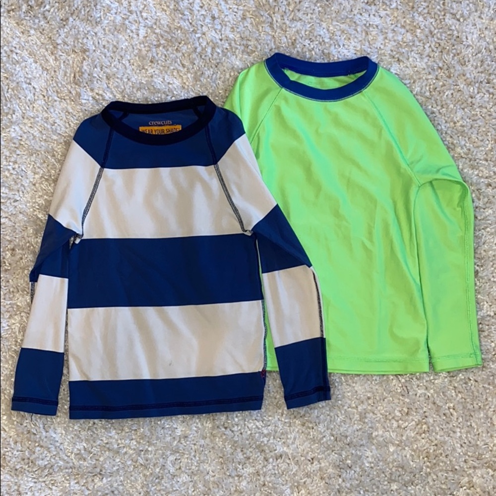 2 Crewcuts Rashguards